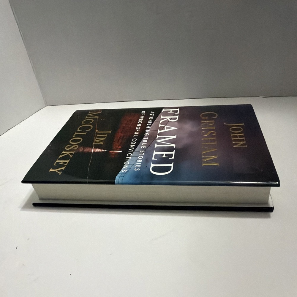 Framed John Grisham Jim McCloskey Hardcover First Edition True Crime 2024 - Picture 10 of 10